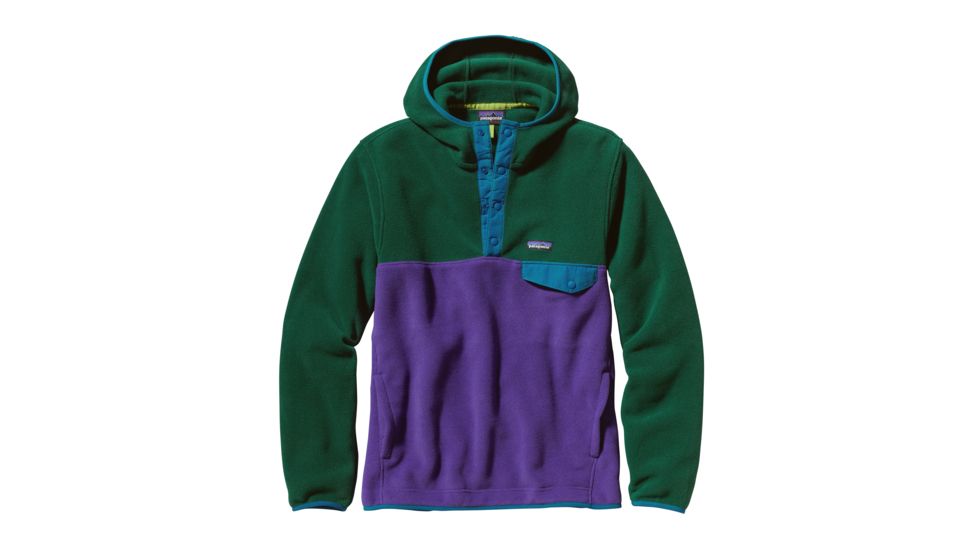 Patagonia Synchilla Snap-T Hoody - Mens-Concord Purple-Medium