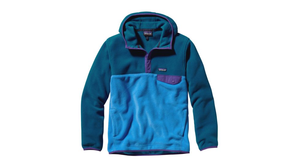 Patagonia Synchilla Snap-T Hoody - Mens-Electron Blue-Large
