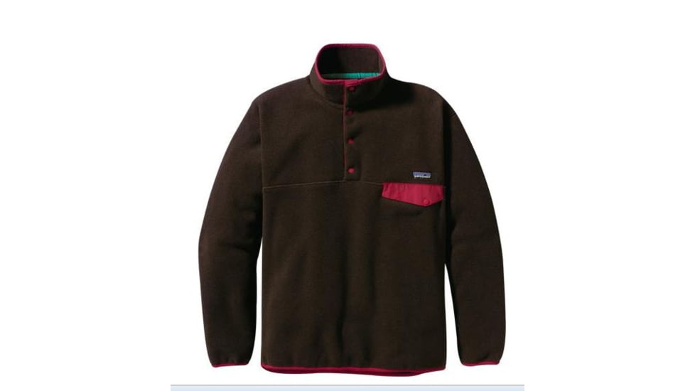 Patagonia Synchilla Snap-T Pullover - Men's-Black Oak-Small