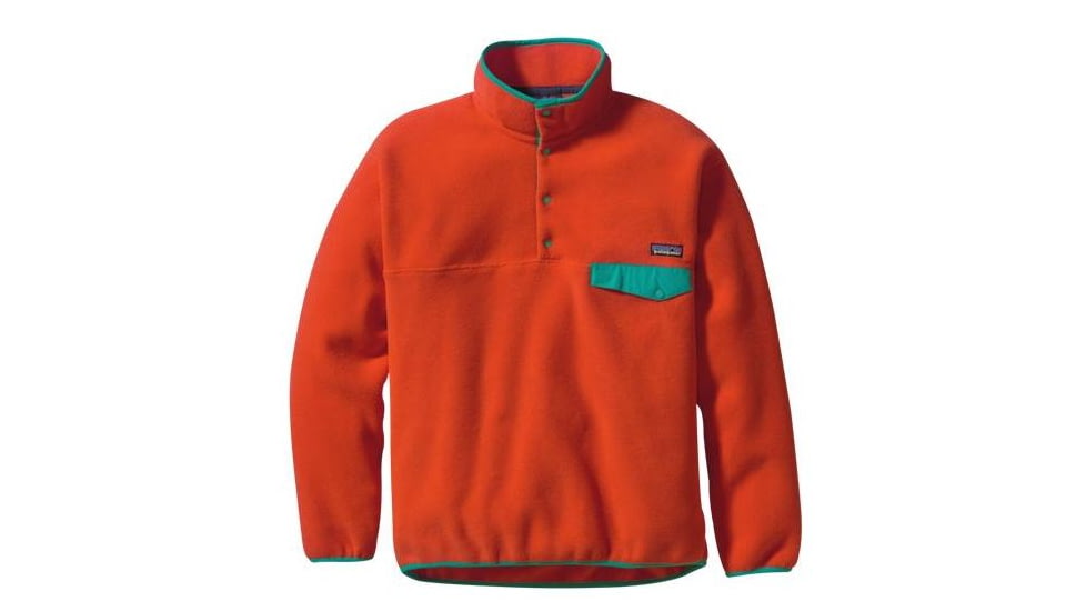 Patagonia Synchilla Snap-T Pullover - Men's-Glowing Ember-Small