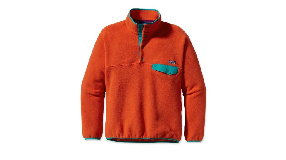 Patagonia Synchilla Snap-T Pullover - Men's-Black/Rockwall-Small