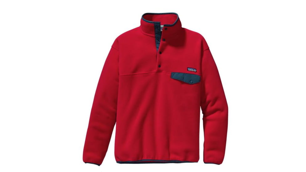 Patagonia Synchilla Snap-T Pullover - Men's-Red Delicious-Large