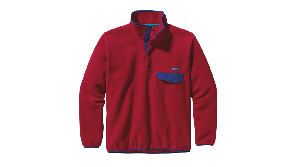 Patagonia Synchilla Snap-T Pullover - Mens-Large-Classic Red