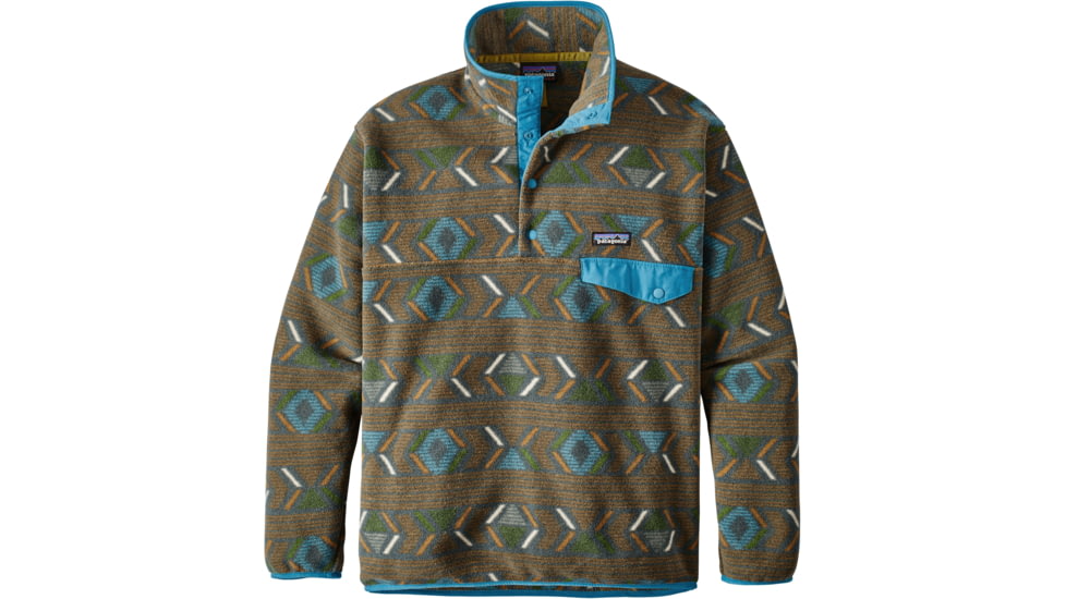 Patagonia Synchilla Snap-T Pullover - Men's-XX-Small-Lifecycle/Bear Brown