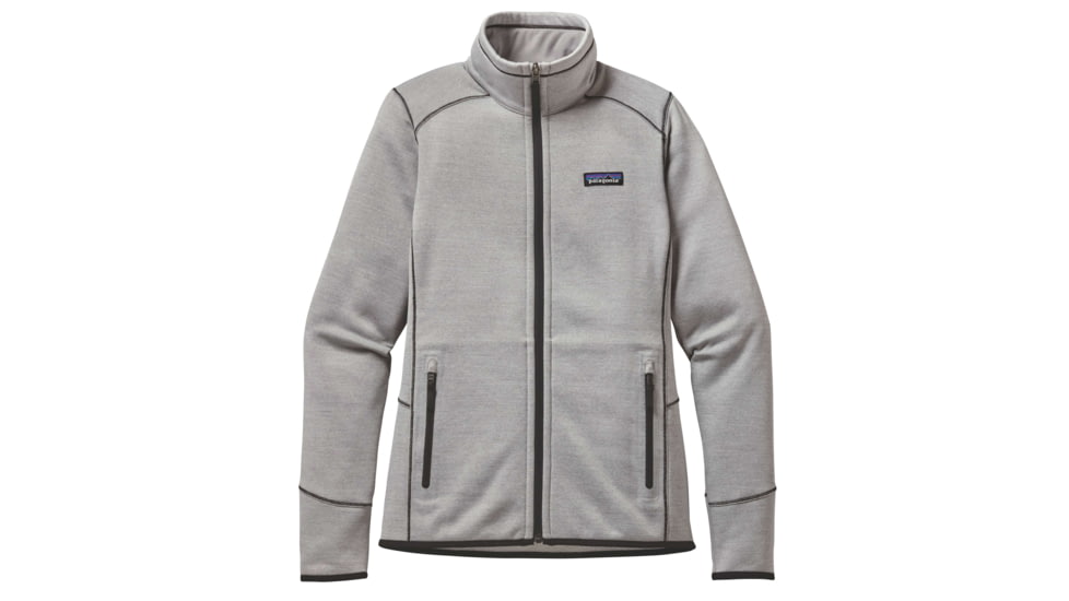 Patagonia Tech Fleece Jacket - Women's-Birch White/Black-X-Small