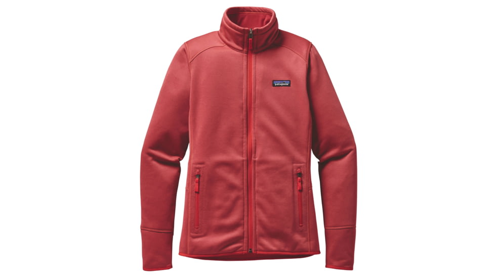 Patagonia Tech Fleece Jacket - Women's-French Red-Large