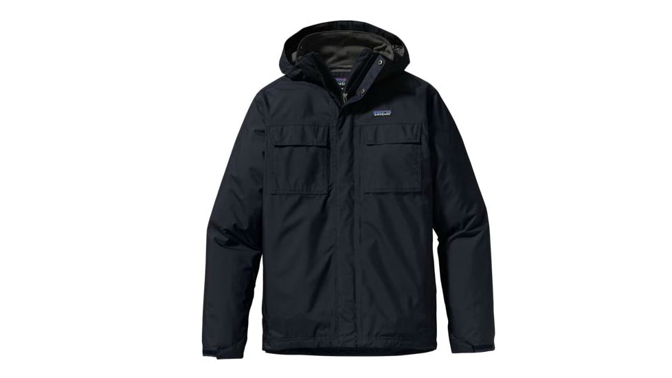 Patagonia Thunder Cloud Shell Jacket - Men's-Black-Small