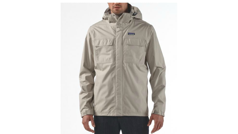 Patagonia Thunder Cloud Shell Jacket - Men's-Stone-Small