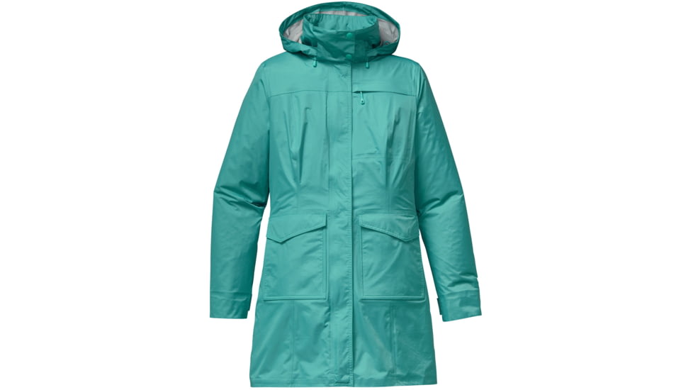 Torrentshell City Coat - Womens-Howling Turquoise-Large