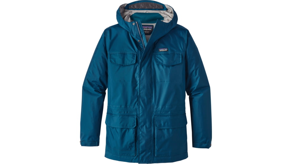 Patagonia Torrentshell Parka - Men's-Small-Big Sur Blue