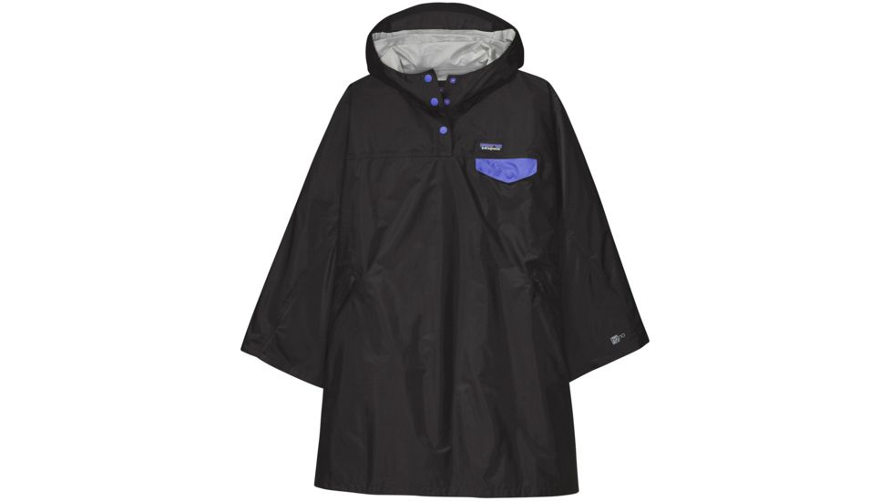 Patagonia Torrentshell Poncho - Women's -Black-X-Small