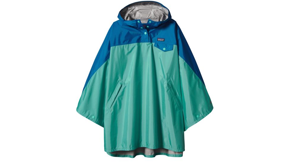 Patagonia Torrentshell Poncho - Women's -Howling Turquoise-X-Small