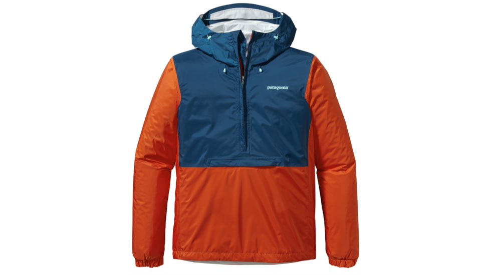 Patagonia Torrentshell Pullover - Men's-Eclectic Orange-Small