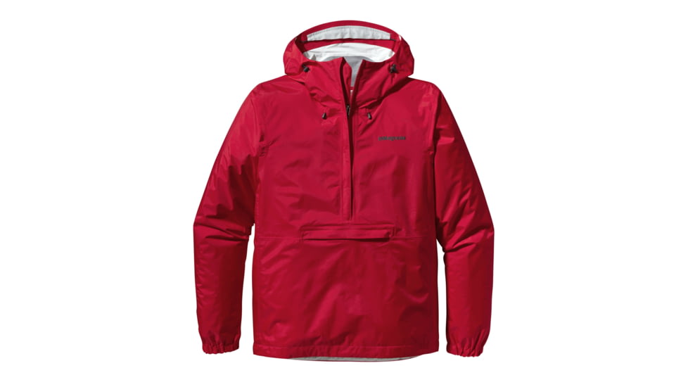 Patagonia Torrentshell Pullover - Men's-Red Delicious-Small