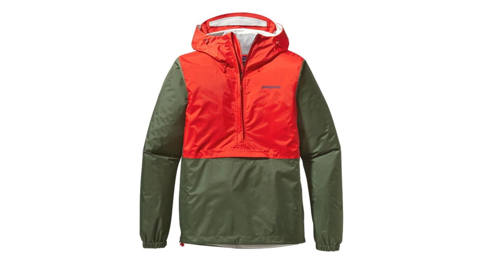 Patagonia Torrentshell Pullover - Men's-Turkish Red-Small