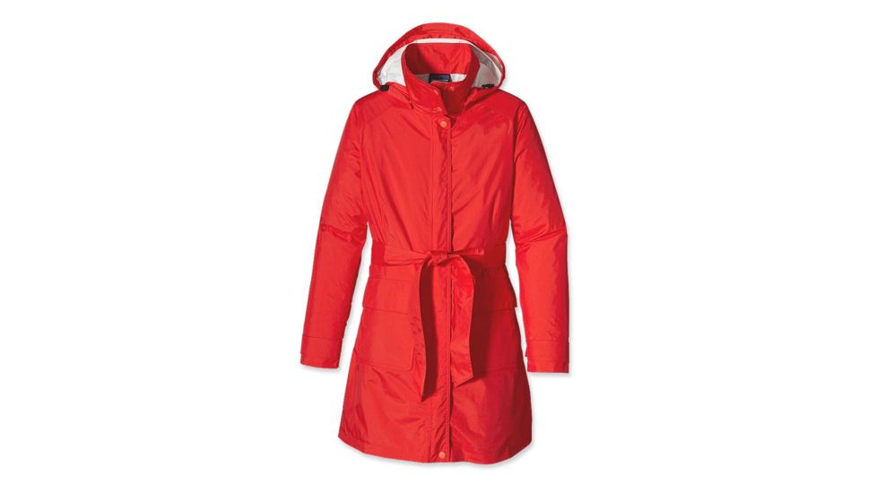 Patagonia Torrentshell Trench Coat - Women's-Catalan Coral-Large