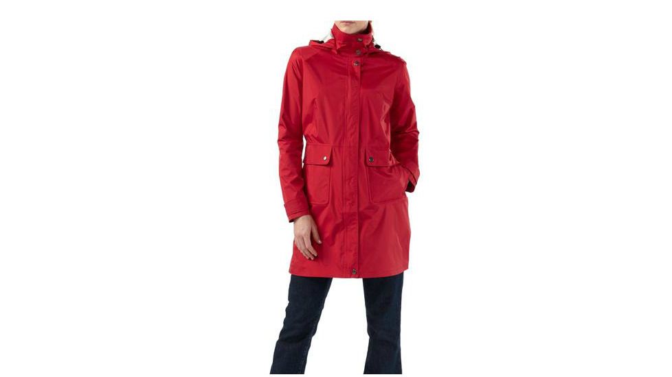 Patagonia Torrentshell Trench Coat - Women's-Platinum-X-Small