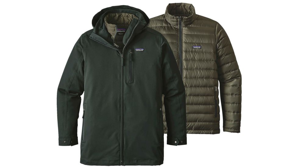 Patagonia Tres 3 in 1 Parka - Men's-Carbon-X-Small