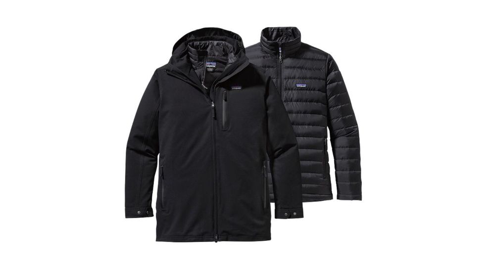 Patagonia Tres 3 in 1 Parka - Mens-Black-Large
