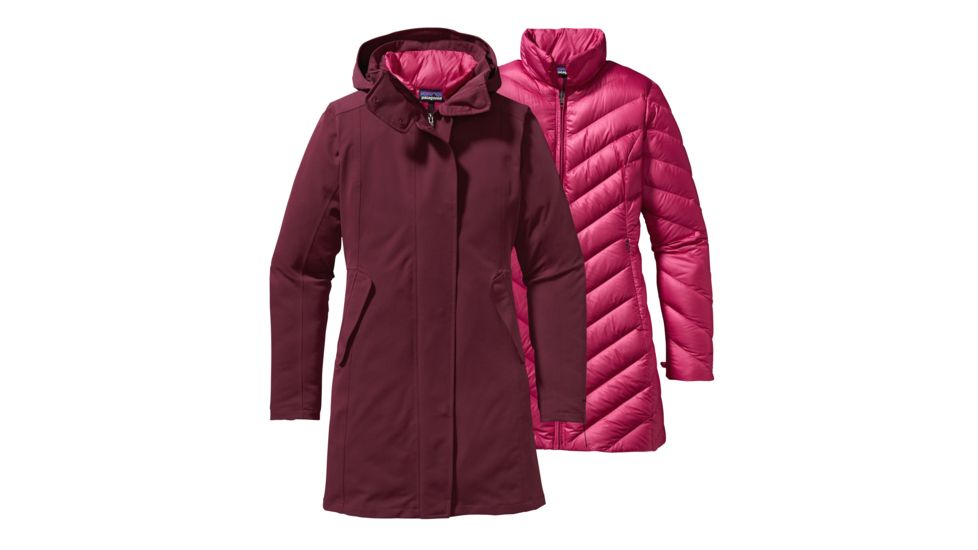 Patagonia Tres 3 in 1 Parka - Womens-Oxblood Red-Medium