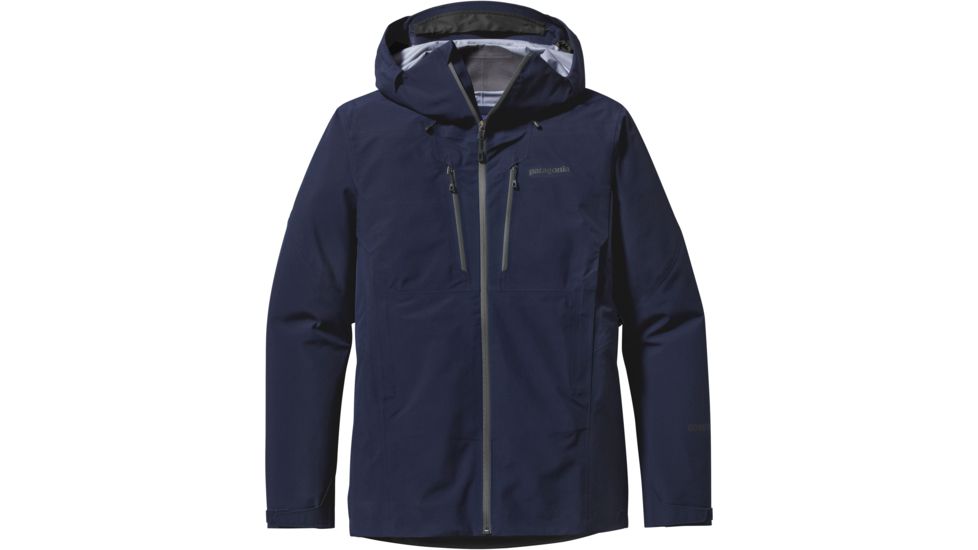Patagonia Triolet Jacket - Men's-Navy Blue/Forge Grey-X-Small