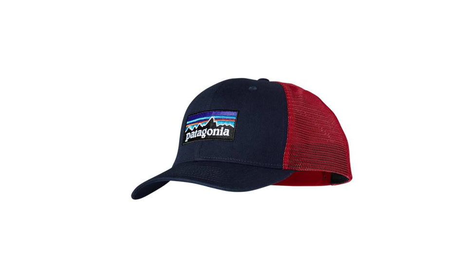 Patagonia Trucker Hat-Fitz Roy/Classic Navy/Red Delicious