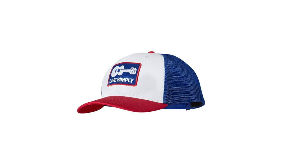 Patagonia Trucker Hat-Patgonia Badge Fill/Prairie Gold