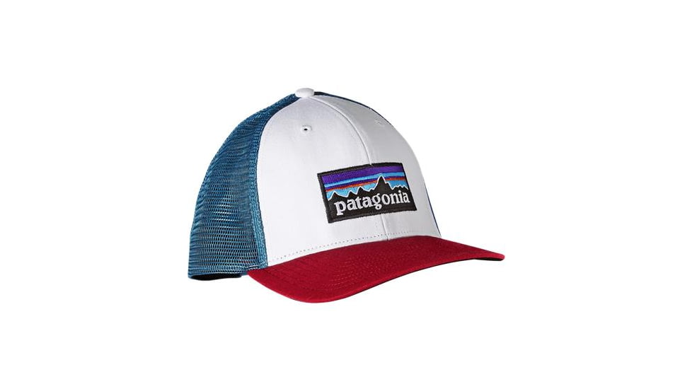 Patagonia Trucker Hat-Text Logo Forge Grey