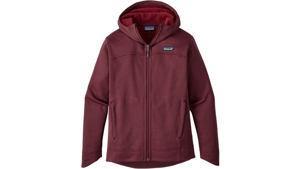 Patagonia Ukiah Fleece Hoody - Women's-Dark Ruby-X-Small
