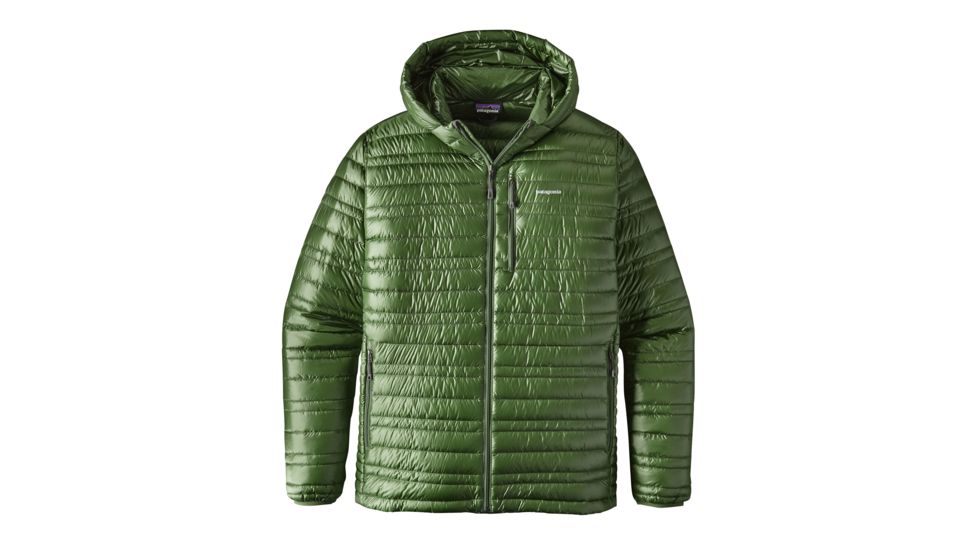 Patagonia Ultralight Down Hoody - Men's-Buffalo Green-X-Small