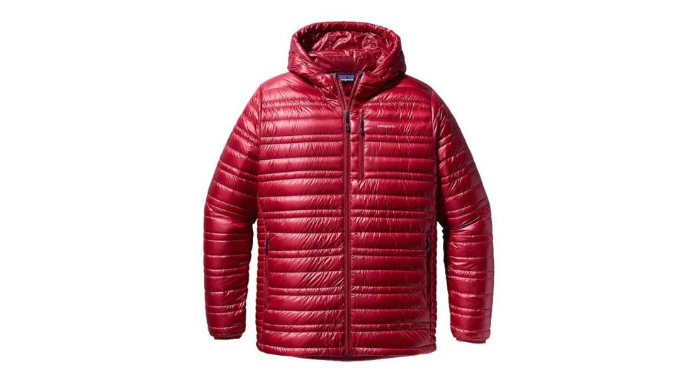 Patagonia Ultralight Down Hoody - Mens-Classic Red-Large