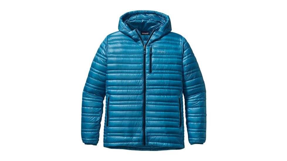 Patagonia Ultralight Down Hoody - Mens-Underwater Blue-Large
