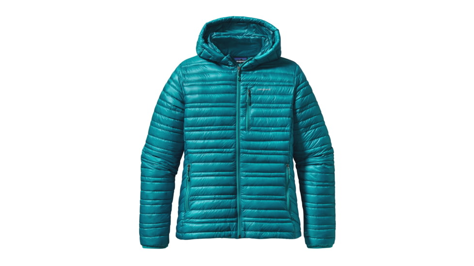 Patagonia Ultralight Down Hoody - Women's-Tobago Blue-Medium