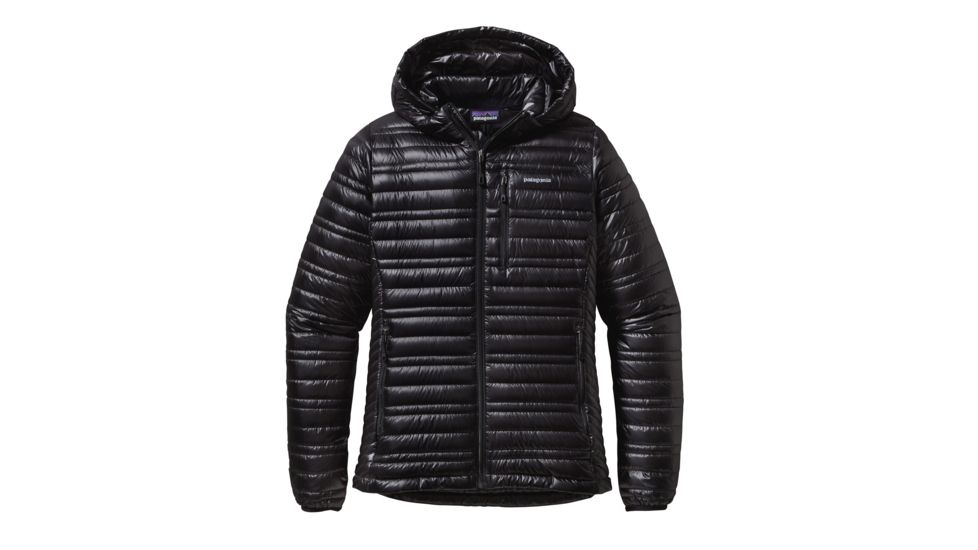 Patagonia Ultralight Down Hoody - Womens-Black-Small