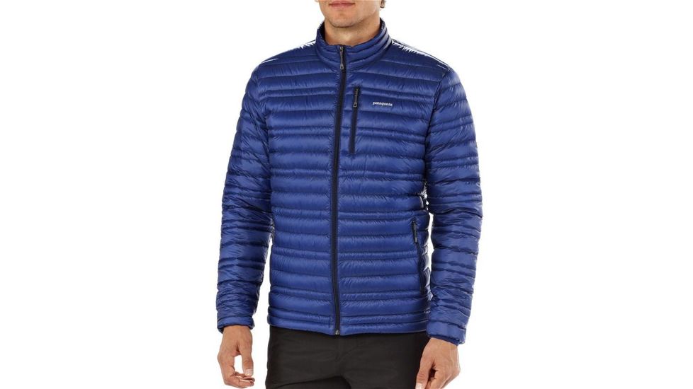 Patagonia Ultralight Down Jacket - Men's-Channel Blue-Small