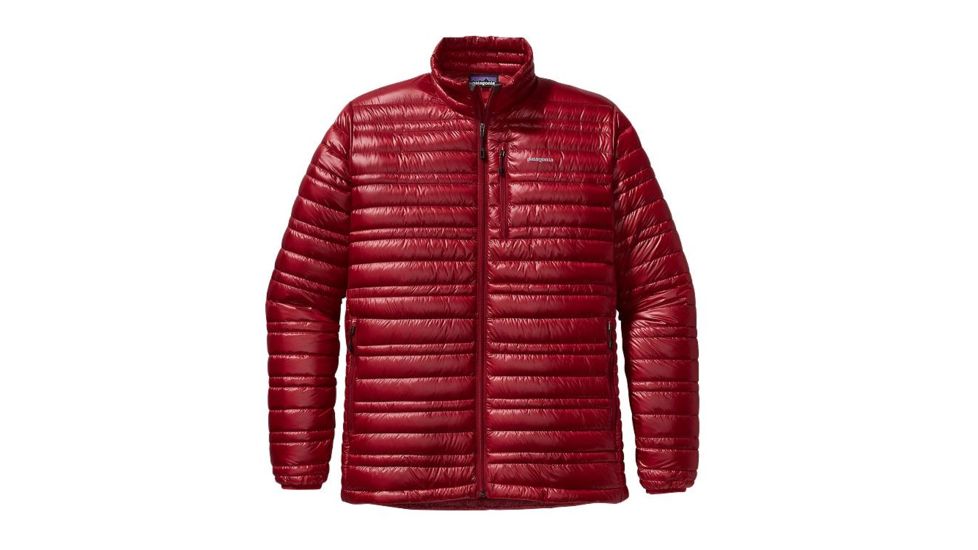 Patagonia Ultralight Down Jacket -  Mens-Classic Red-Medium
