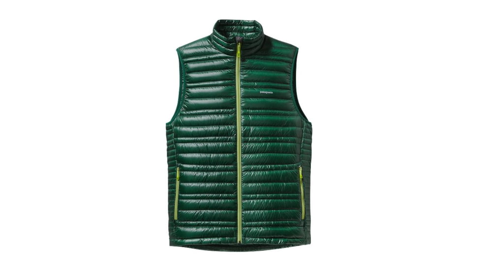 Patagonia Ultralight Down Vest - Mens-Hunter Green-Small