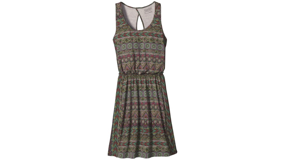 West Ashley Dress - Womens -Papyrus Pop/Kelp Forest-Large