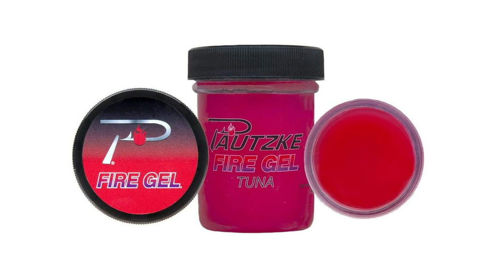 Pautzke Fire Gel Prepared Baits Squid, 1.65 oz, PFGEL/SQID
