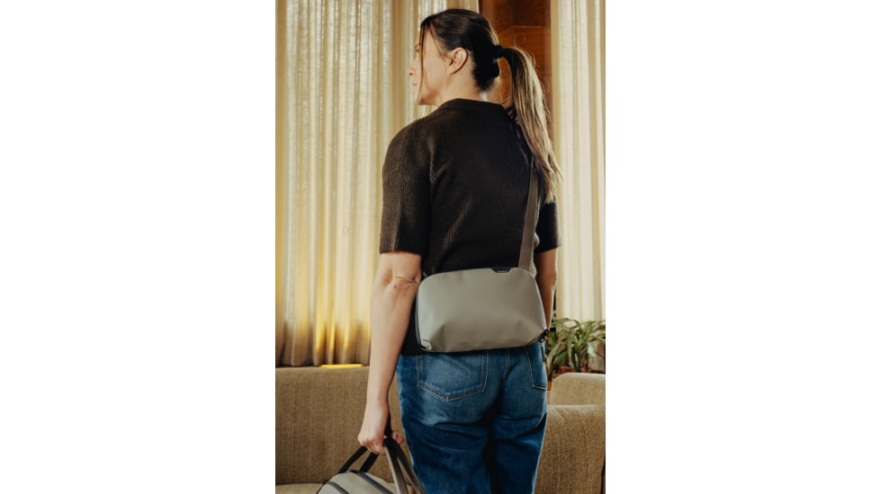 Peak Design 3L Travel Crossbody Sling Bag, Stone, Small, BTRC-3-ST-2