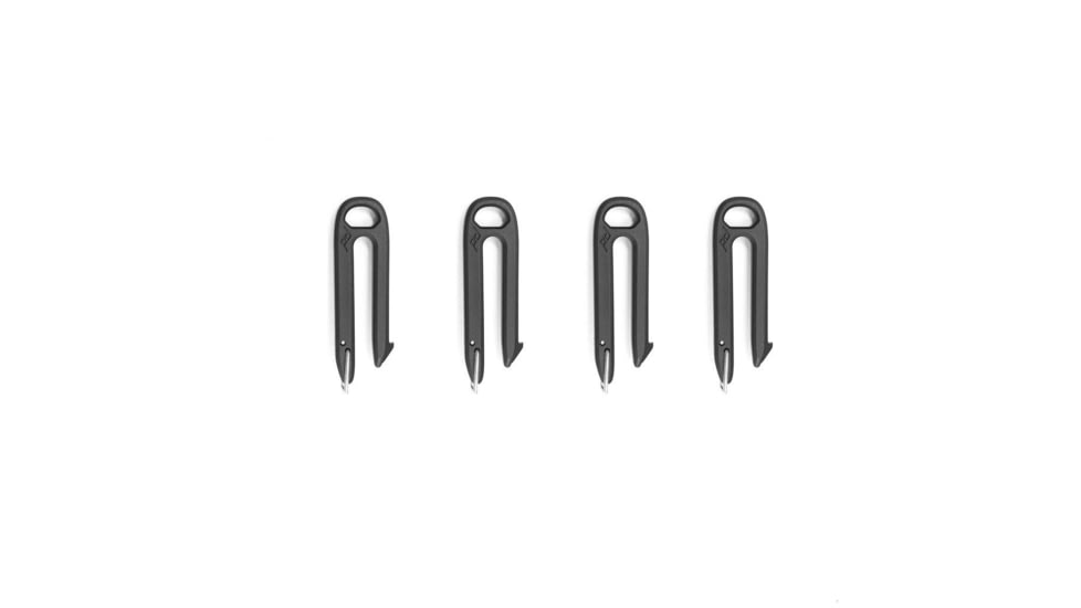 Peak Design 4-Pack C-Clips, Black, 4PK-CC-1