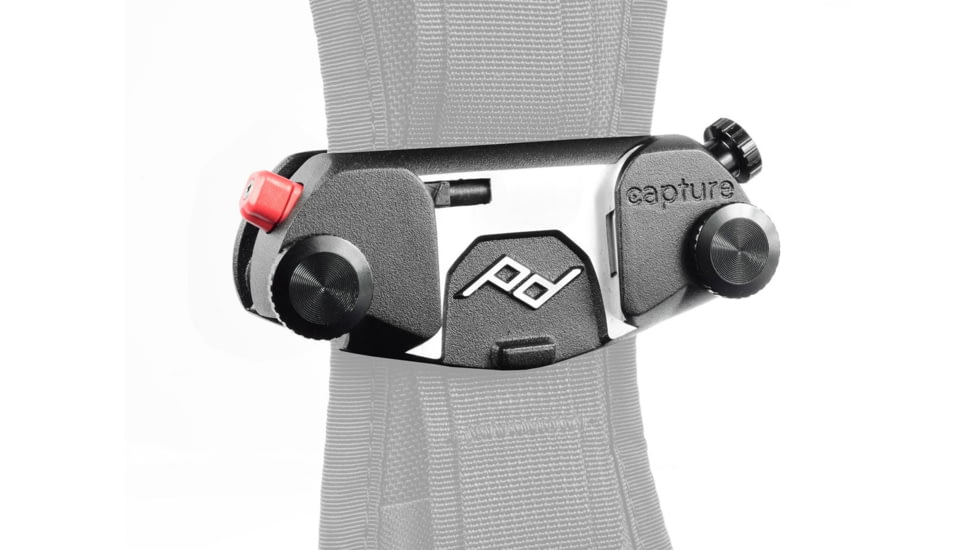 Peak Design Capture PRO Camera Clip Preloaded w/ PROplate, Black, CP-2
