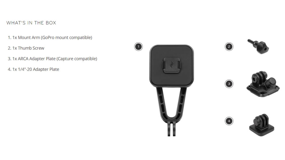 Peak Design Creator Kit, Black, One Size, M-CK-AA-BK-1