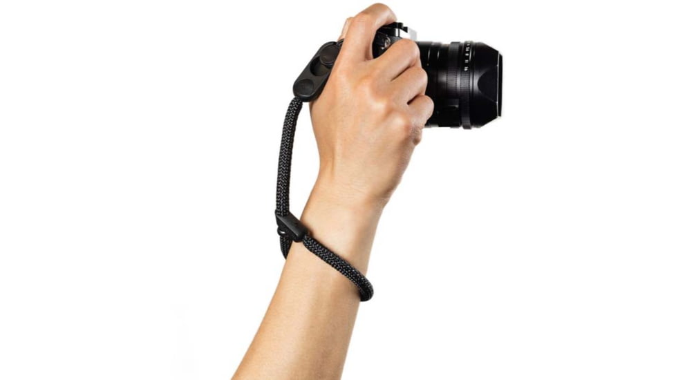 Peak Design Cuff Rope Camera Strap Wrist, Black, Standard, CRS-WR-BK-1
