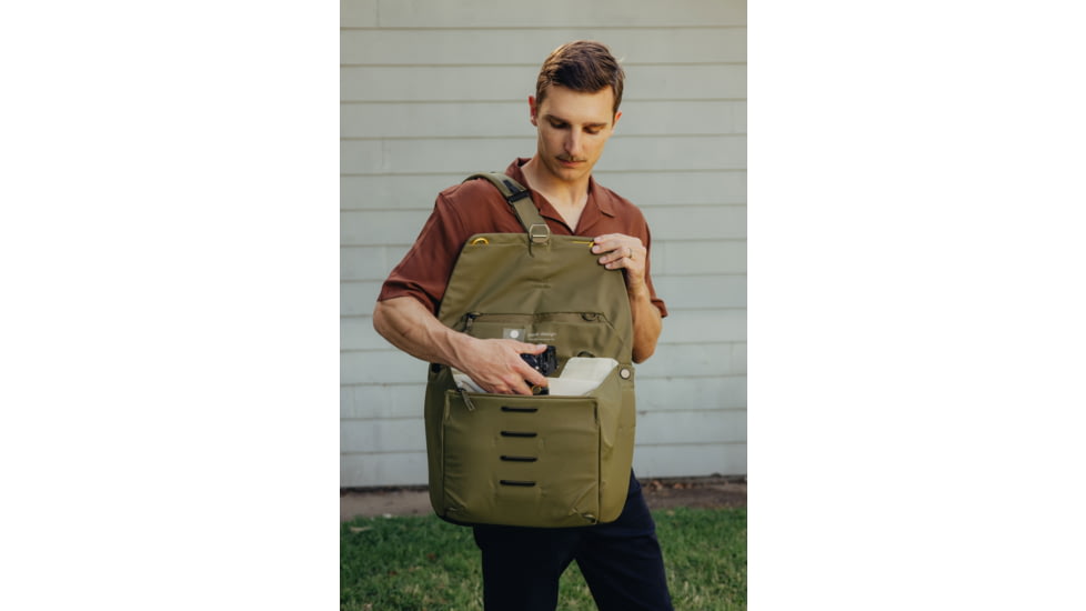 Peak Design Everyday 13 Liters Messenger Bag, Kelp, BEDM-13-KP-3