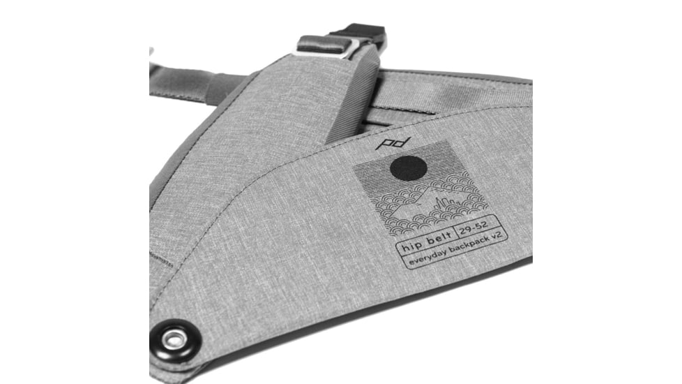 Peak Design Everyday Hip Belt, Ash, BEDHB-52-AS-3