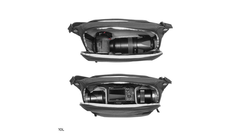 Peak Design Everyday Sling v2, 10 Liters, Black, BEDS-10-BK-2