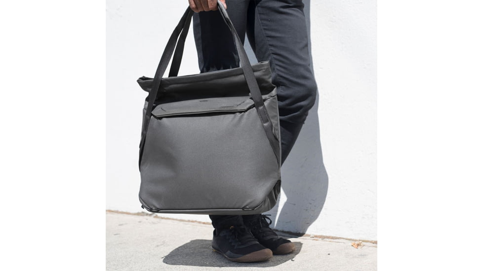 Peak Design Everyday Tote v2, 15 Liters, Black, BEDT-15-BK-2
