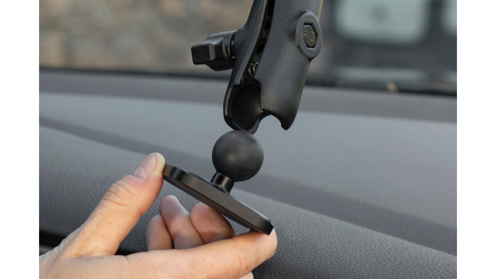 Peak Design Locking Ball Mount Adapter, 20 mm, Non-Charging, Black, M-MM-AF-BK-1