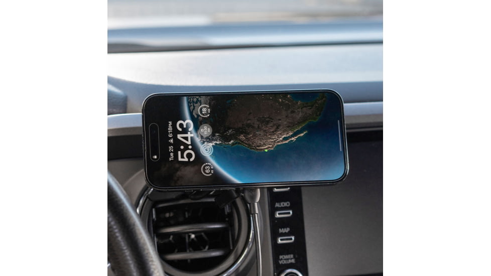 Peak Design Mobile Car Mount 1 Ball Adapter - Charging v3, Black, M-CM-AE-BK-2